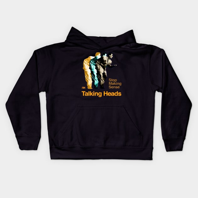 Talking heads // David Byrne Big Suit 1984 Kids Hoodie by NavyVW